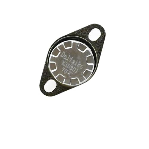 Delixike For GE WB27X11213，WB24X28950,WB27X10846 Microwave Thermostat Oven Fan Thermostat parts replacement, No universal normally open（no continuity）Fan Thermostat - Image 2