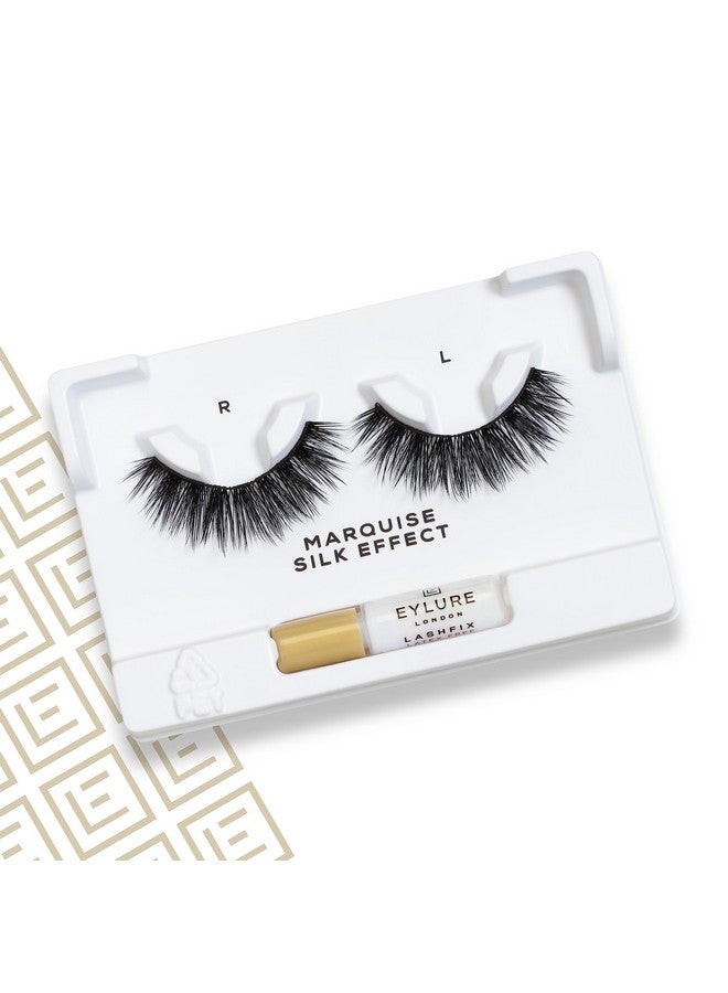 EYLURE Luxe Silk False Eyelashes Marquise Silk Effect - Image 2