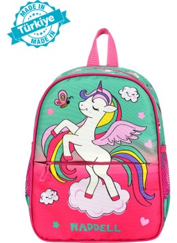 Waddell Licensed Unicorn Patterned Kindergarten Nursery Backpack  - Image 1