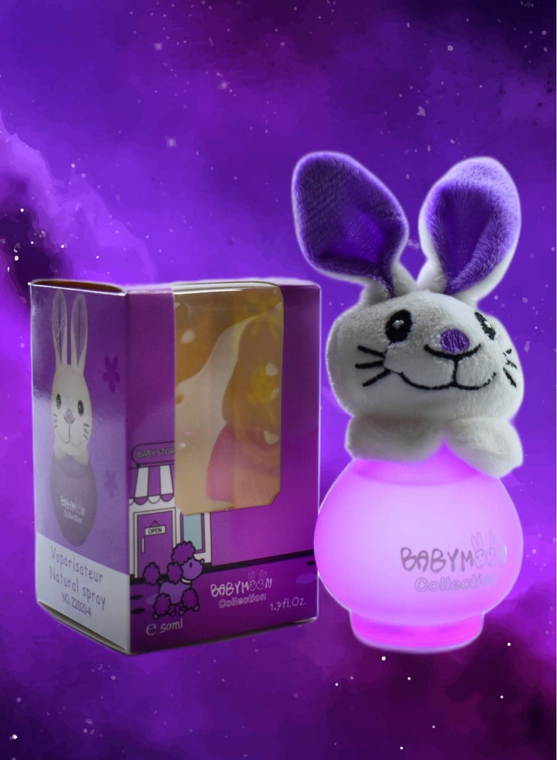 BabyMoon 4 Pieces Baby Moon Perfume Collection Purple Bunny 50ml - Image 3