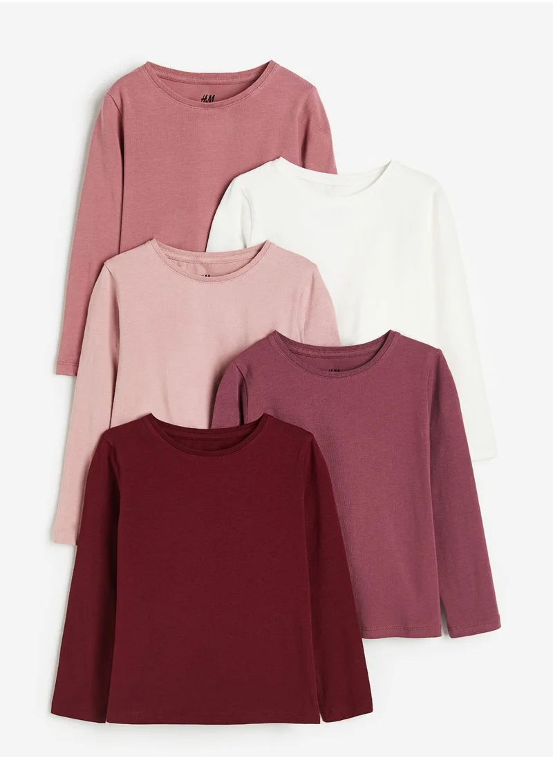 H&M Kids 5-Pack Jersey Tops