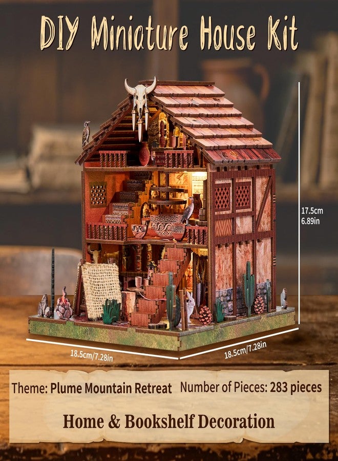 ETKVR DIY Miniature House Kit for Adults, Dollhouse Mini House Kit - Image 5