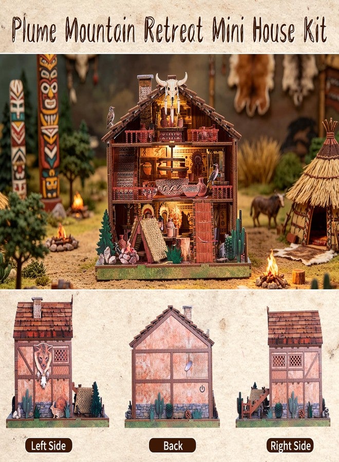 ETKVR DIY Miniature House Kit for Adults, Dollhouse Mini House Kit - Image 2