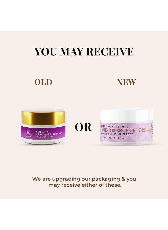 Just Herbs Plant-based Retinol, Bakuchiol Anti-aging Night Face Cream For Fine Lines,Wrinkles and Dark spots,Suitable for Men & Women - 18gm  - Image 5