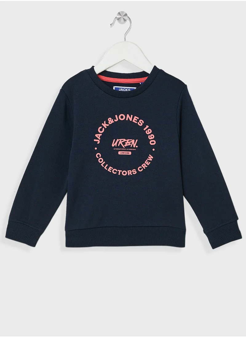 جاك وجونز جونيور Kids Logo Sweatshirt