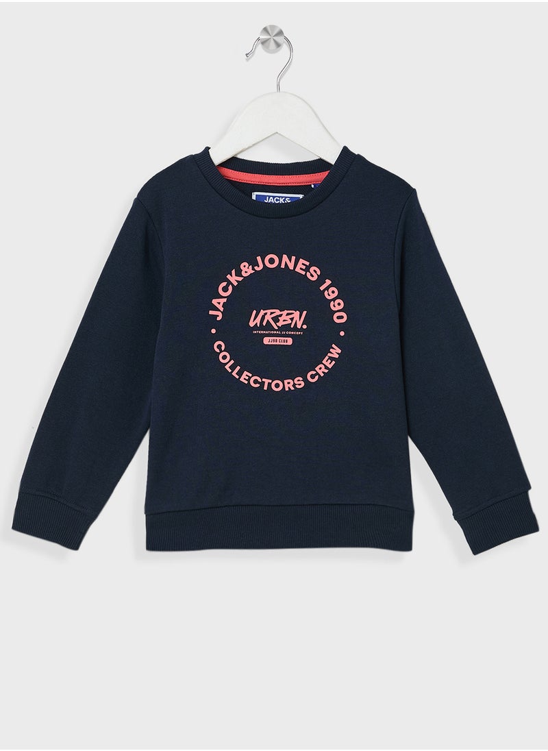 Jack & Jones Junior - Kids Logo Sweatshirt - Image 1