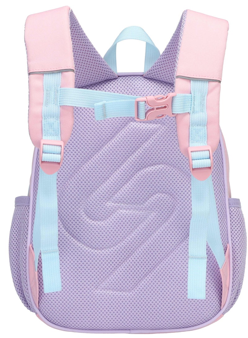 SUN EIGHT Premium Kids Backpack Water Resistant Light Weight Multifunctional Preschool Toddler Bag for Girls and Boys, SE22179, Pink - Image 3