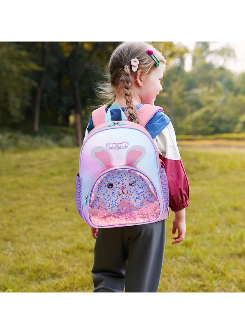 Sun Eight Premium Kids Backpack Water Resistant Light Weight Multifunctional Preschool Toddler Bag for Girls and Boys, SE22179, Pink