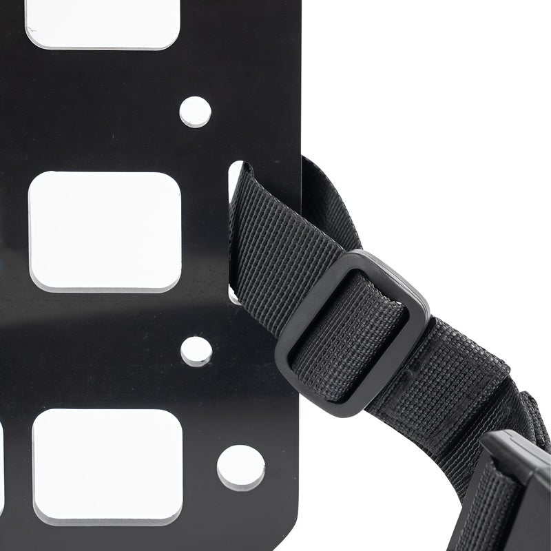 TACNEX Rigid MOLLE Panel for Car Seat Back Organizer Vehicle EDC Tactical Gear Holder Pouch Holster Mount Rack Modular Storage Plate Auto Interior Accessories for Truck Pickup SUV Van - Image 5