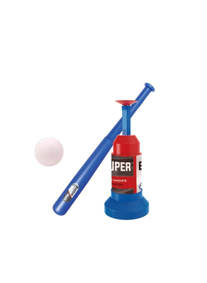 الأزرق جي دبليو <تصدير إلى أمريكا الشمالية> 2 في 1 لعبة مضارب الكرة اللينة للأطفال كرة السلة المحمولة ضربة قاعدة التدريب - Image 5