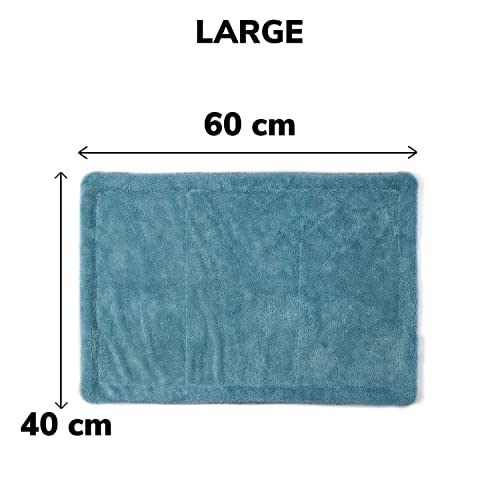 ShineXPro Microfiber Cloth For Car - Puremagic 1100 Gsm Twisted Loop Super Absorbent Towel - Edgeless Design With Plush Pile, Lint Free Cloth For Drying & Detailing, Transparent - Image 4