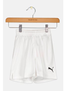 PUMA Kids Girl Sportswear Fit Training Shorts, White  - Image 1