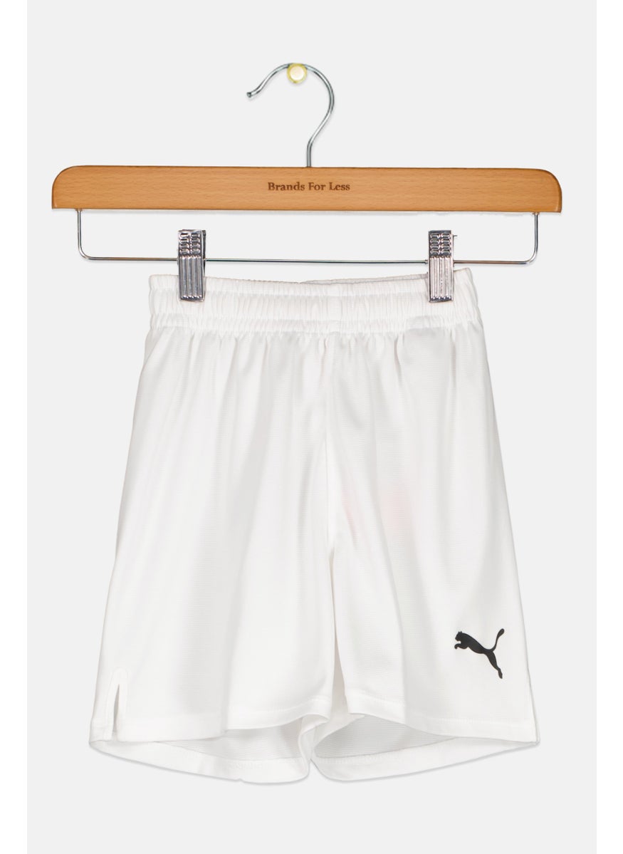 PUMA Kids Girl Sportswear Fit Training Shorts, White  - Image 1