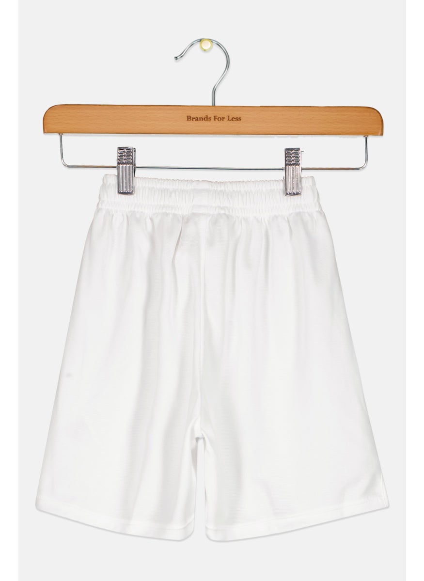 PUMA Kids Girl Sportswear Fit Training Shorts, White  - Image 2