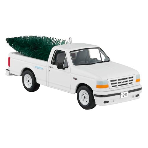Hallmark Keepsake Christmas Ornament AllAmerican Trucks 1995 Ford SVT Lightning Metal Gifts for Car Collectors - Image 1