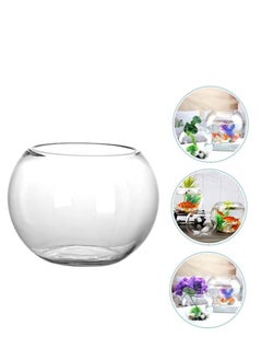 Round glass bowl aquarium fish tank small glass vase large round fish bowl fish tank (Diameter 25 cm) - pzsku/Z18D8B3628D13937D8C3EZ/45/_/1723977811/d1c9d1d8-7ac2-478d-a9bb-e39c2bbd5a87