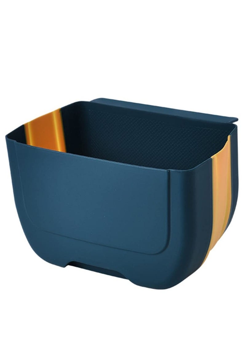 KASTWAVE Kitchen Hanging Garbage Can Small Hanging Kitchen Trash Can Mini Garbage Bin for Cabinet Door  - Image 1