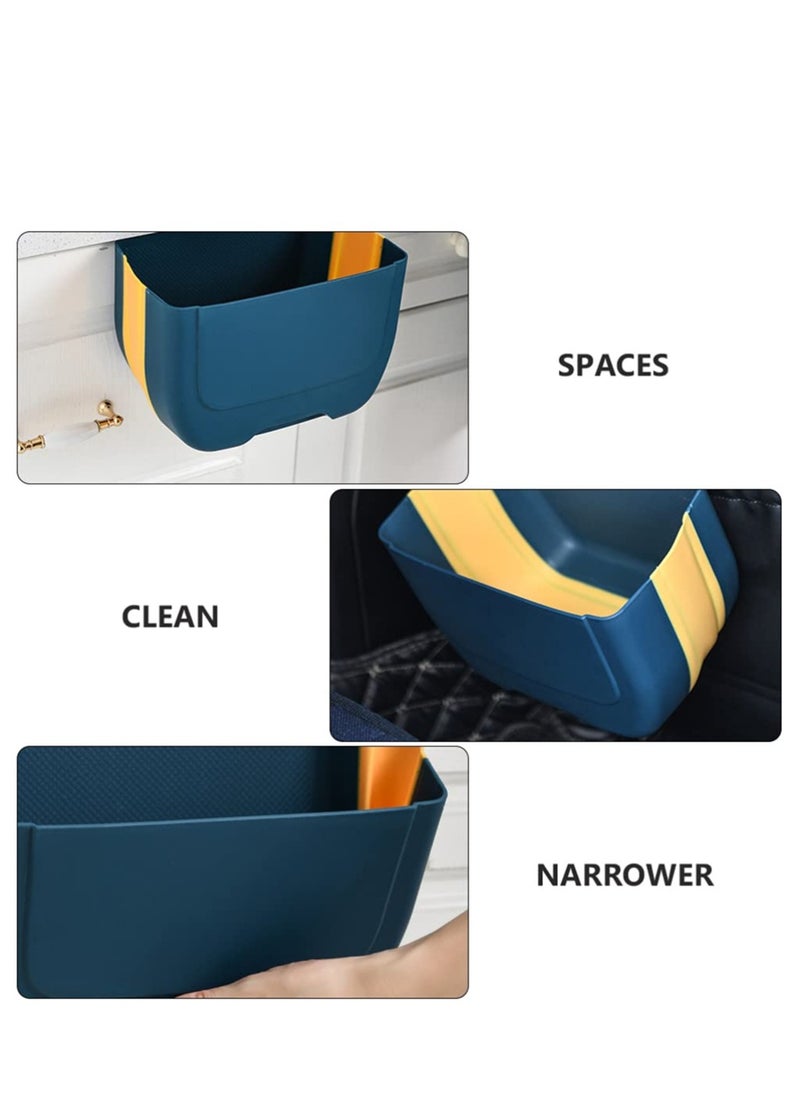 KASTWAVE Kitchen Hanging Garbage Can Small Hanging Kitchen Trash Can Mini Garbage Bin for Cabinet Door  - Image 3
