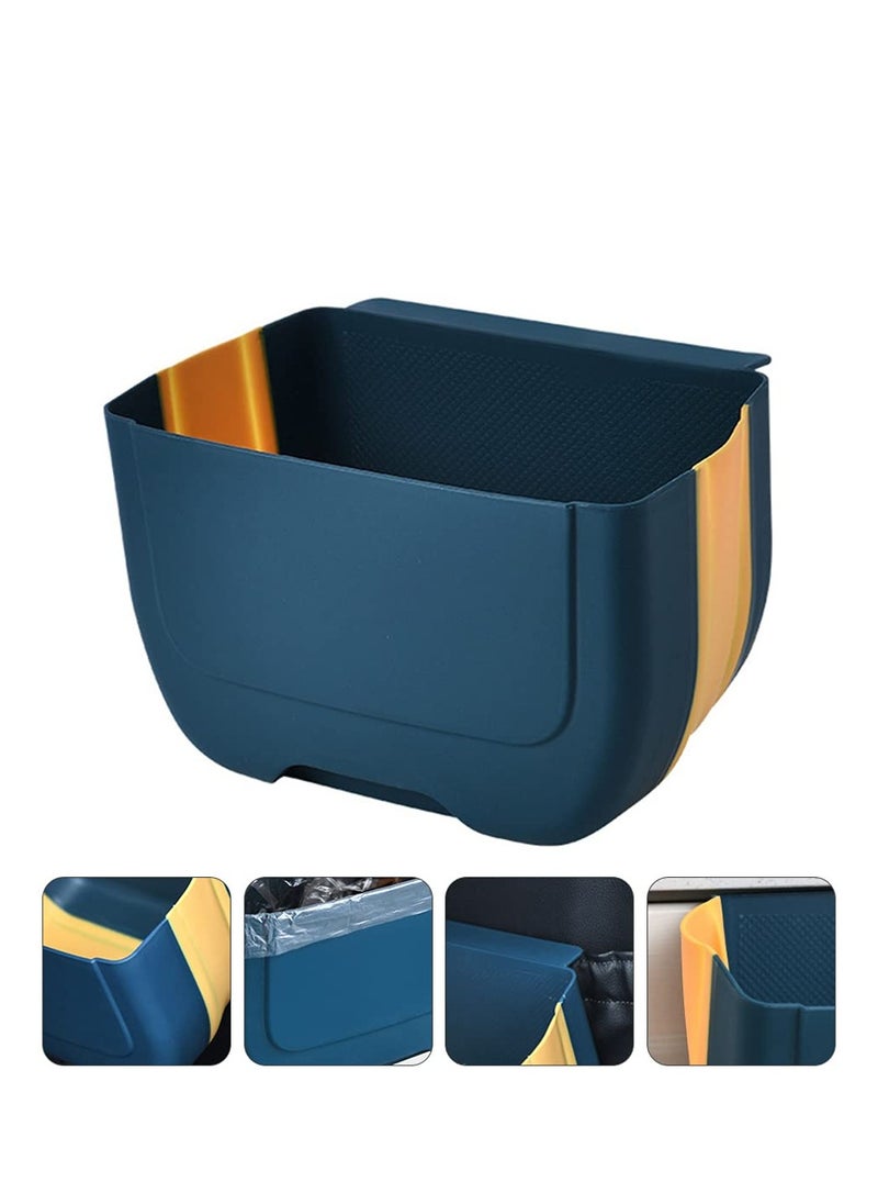 KASTWAVE Kitchen Hanging Garbage Can Small Hanging Kitchen Trash Can Mini Garbage Bin for Cabinet Door  - Image 4
