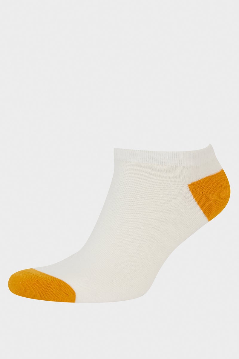 DeFacto White Man 7 Piece Short Socks Casual - Image 4