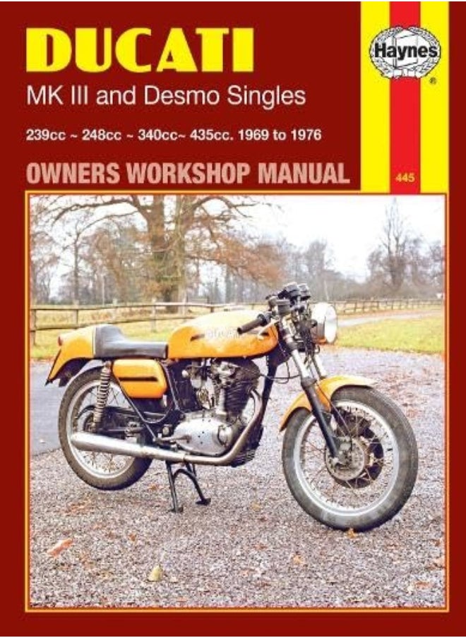 Ducati MK III & Desmo Singles (69 - 76) Haynes Repair Manual 