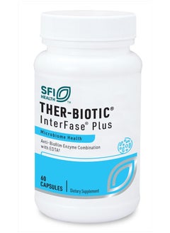 Interfase Plus - Enzyme Combination to Disrupt biofilm Matrix + EDTA - Gastrointestinal System, Gut Flora, Biofilm & Detox Support (60 Capsules) - pzsku/Z18D8DEA8F80537554772Z/45/_/1740987646/63a2de61-7b01-4e01-8d60-c4330f8e69ea