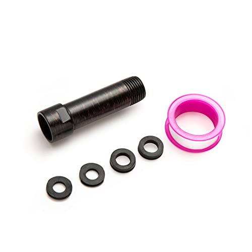 OFFO Shower Head Extension Arm 3 in, Oil Rubbed Bronze Shower Arm Extension Shower Head Extender Made of 304 Stainless Steel Shower Pipe Extension - Image 1