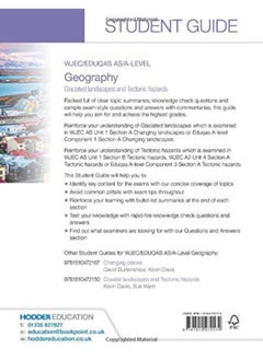 WJEC/Eduqas AS/A-level Geography Student Guide 3: Glaciated landscapes and Tectonic hazards