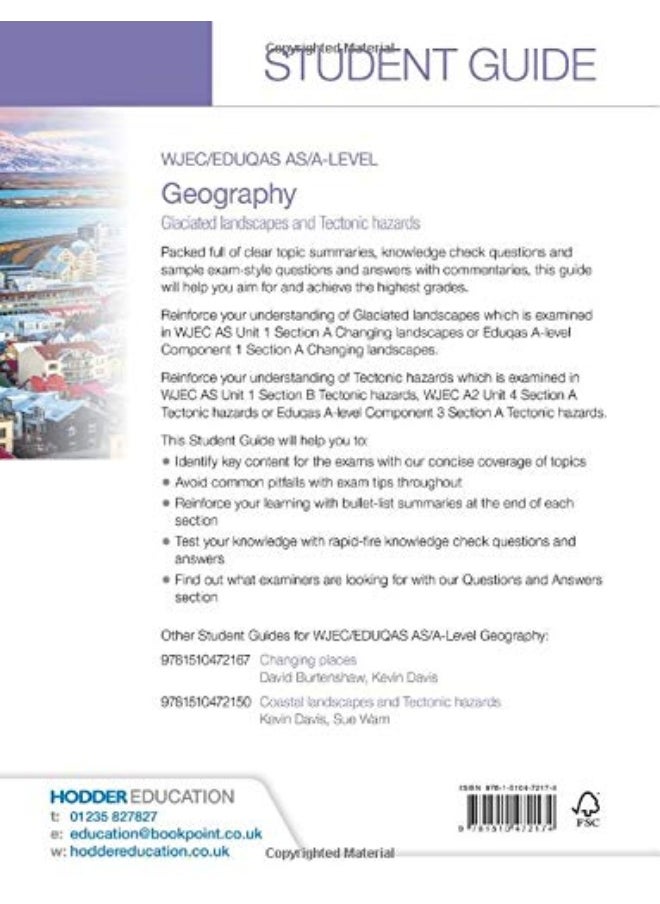 null - WJEC/Eduqas AS/A-level Geography Student Guide 3: Glaciated landscapes and Tectonic hazards - Image 1
