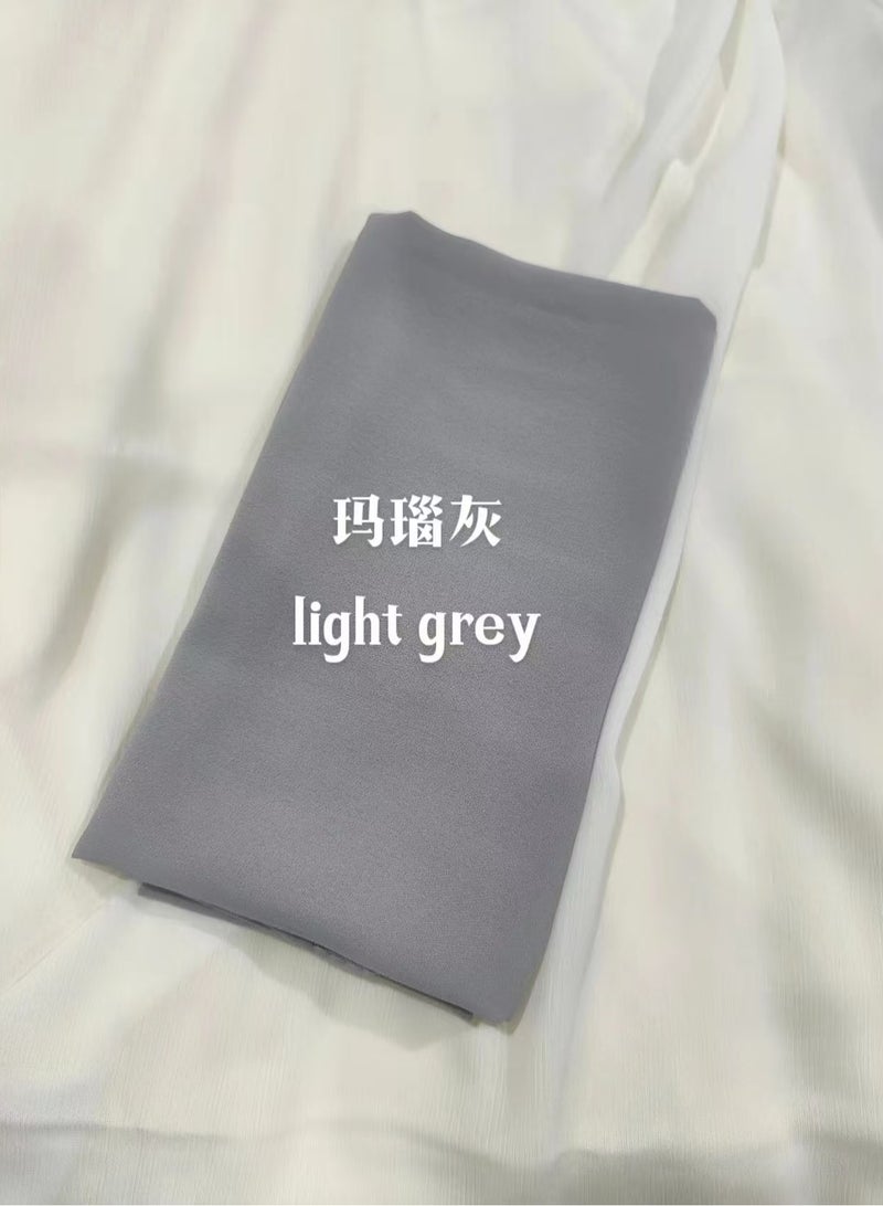 hijab/Simple prayer headscarf for women/Chiffon scarfBreathable cool scarf/ 