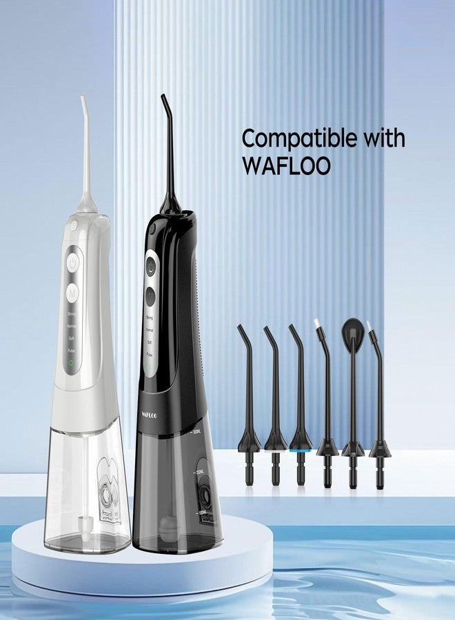 WAFLOO Replacement Jet Tips (6 Pieces) for Water Flosser Y801 - Image 2