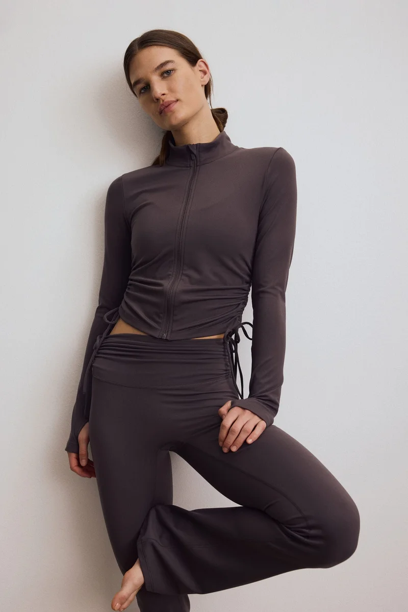 H&M Flared sports leggings with SoftMove™