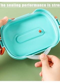 Excefore Lunch Box for Kids, Versatile food and snack container for both kids and adults. Dishwasher and microwave safe. BPA and PVC free. Leakproof design. Available in MIXCOLOR-A.  - Image 3
