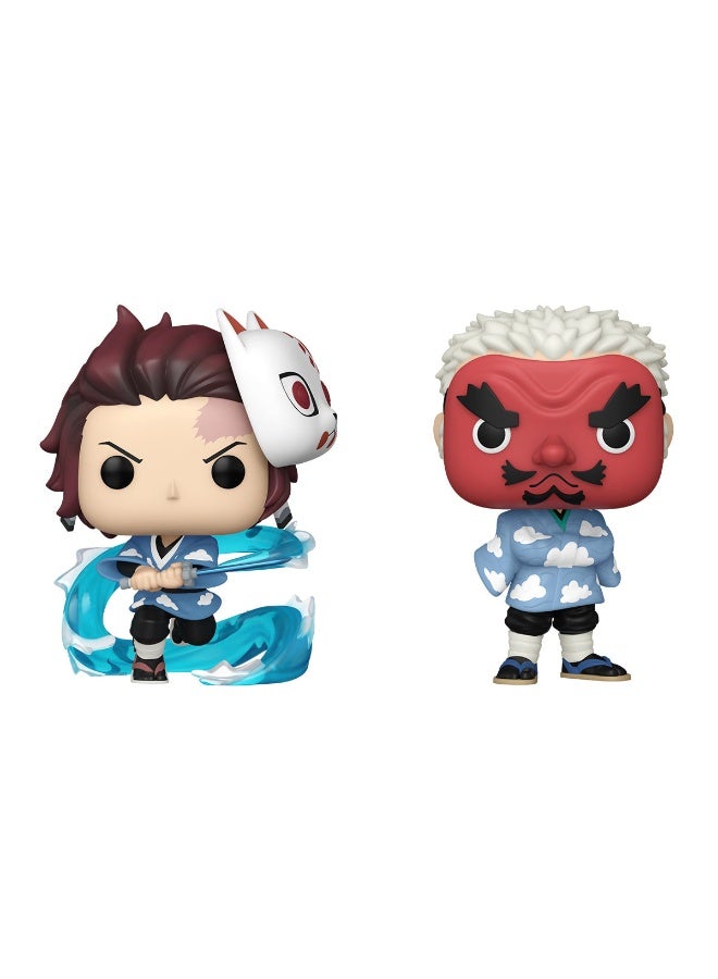 Funko Pop! Animation: Demon Slayer - Tanjiro/Sakonji 2pk (SDCC'23)