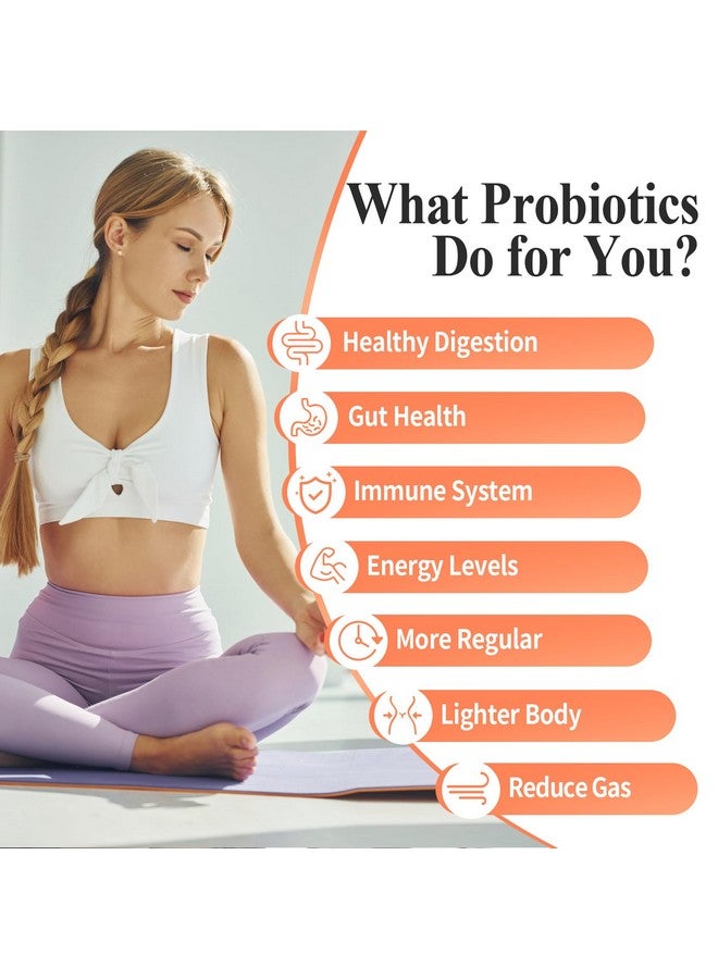 Lifeatlas 300 Billion CFU Probiotics - Probiotics for Women and Men, 12 Probiotic Strains Plus Prebiotic, for Immune & Digestive, Gut Health, Gas Bloating, Shelf Stable - 60 Caps - Image 4