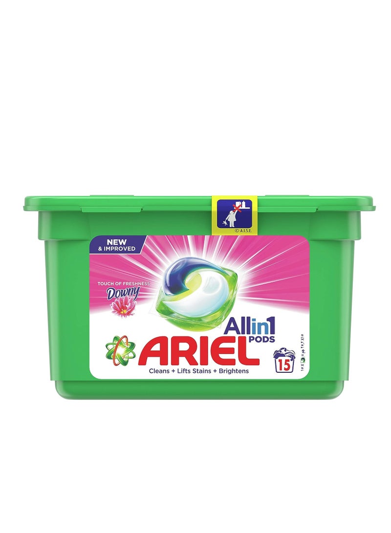 اريال ارييل ألين 1 مع لمسة من كبسولات الغسيل داوني ، 15 قطعة - Image 5
