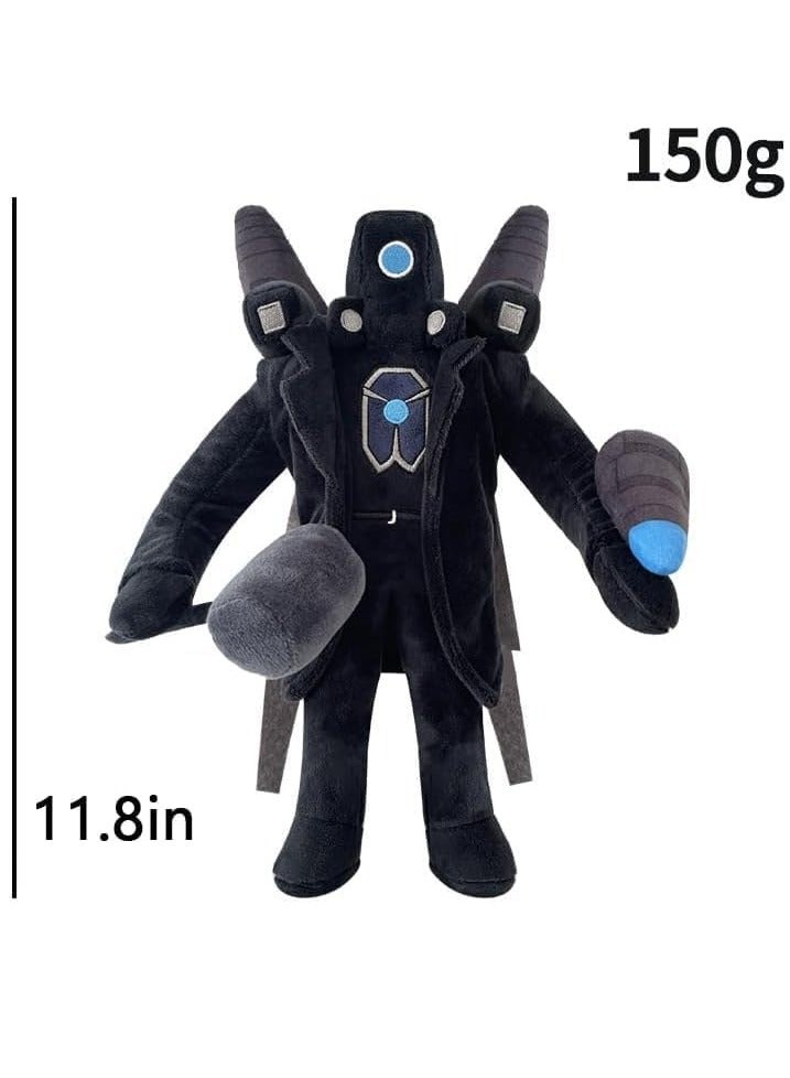 general Skibidi Toilet Toy, Plush Skibidi Toilet Figure Doll Toy, Stuffed Animal, Plushie for Game Fans, Kids and Adults - Image 2