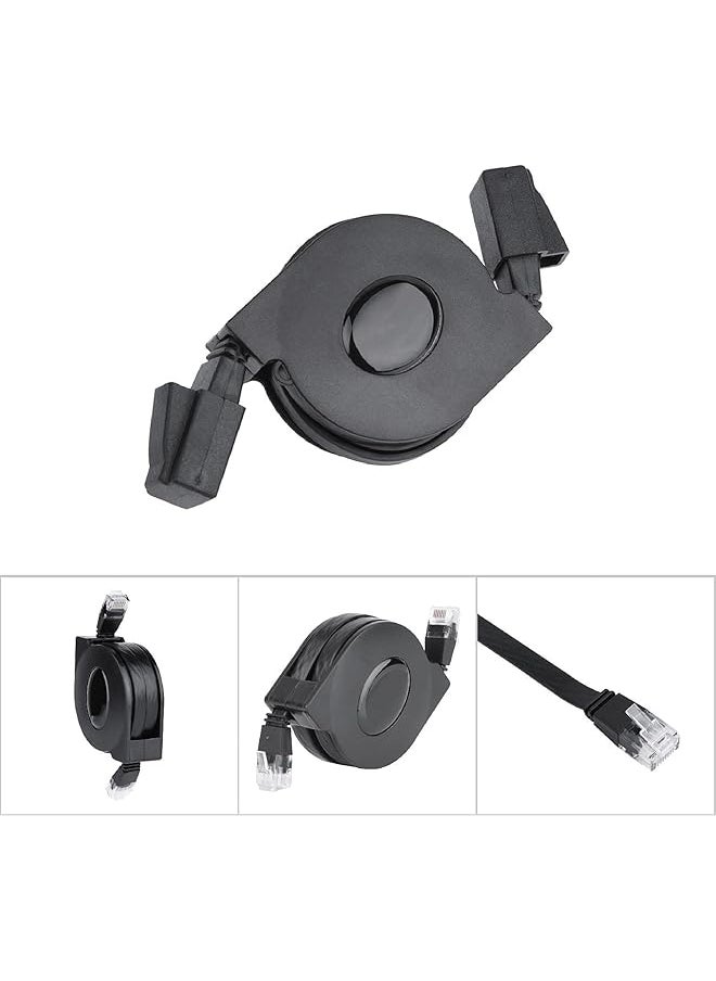 إيروريكس كابل شبكة محلية Rj45 كابل مضغوط قابل للسحب ومفاتيح تمديد لأجهزة الكمبيوتر بطول 2 متر و6.6 قدم  - Image 4