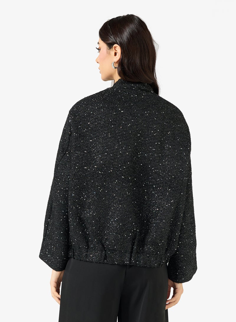 ايلا جاكيت تويد بوكسي - Image 2