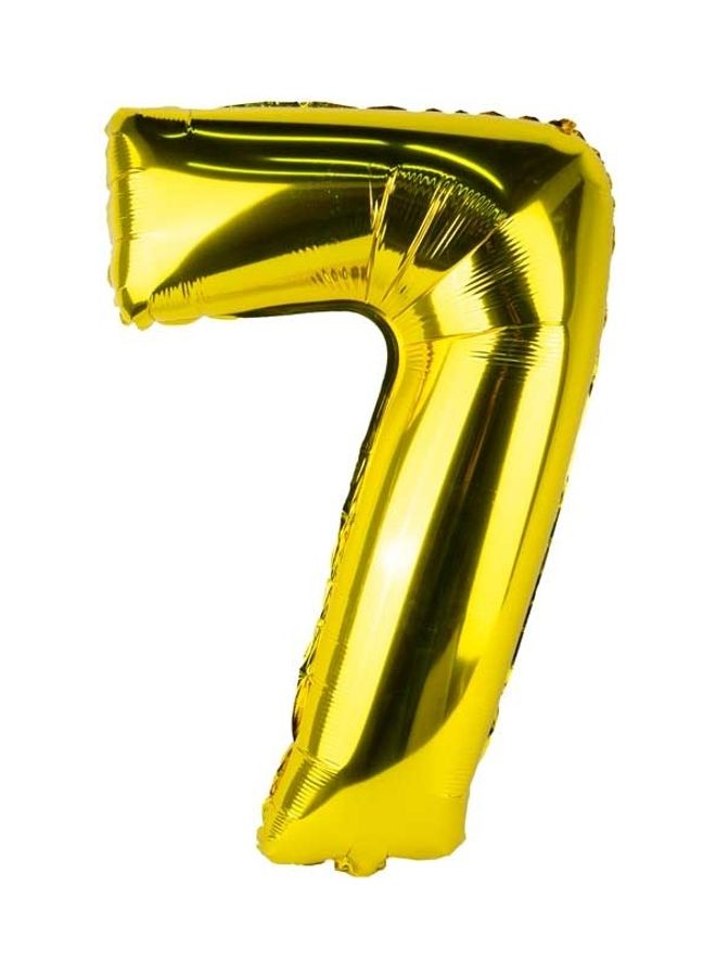 Loquat Number 7 Party Decoration Balloon 16inch