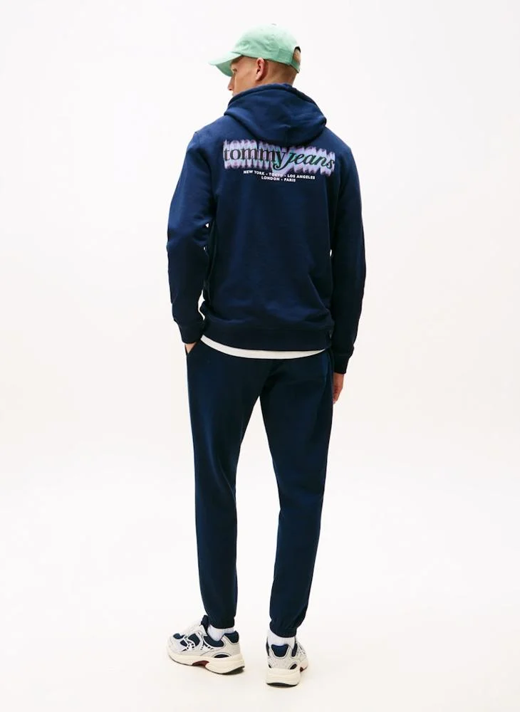 TOMMY JEANS Back Logo Terry Hoody