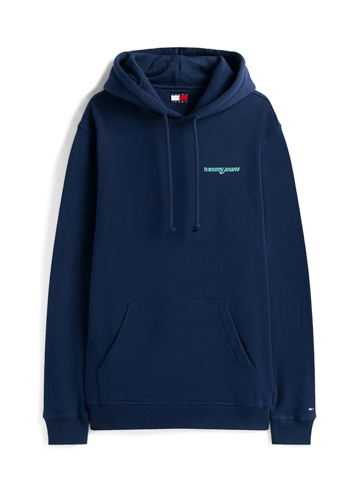 TOMMY JEANS Back Logo Terry Hoody