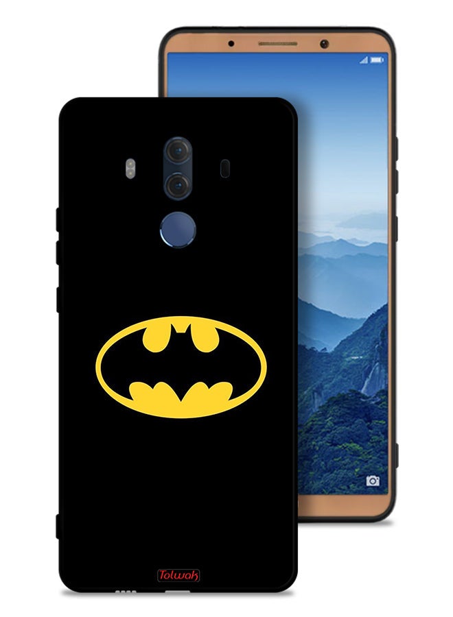 Tolwak Huawei Mate 10 Pro Protective Case Cover Batman Logo - Image 1