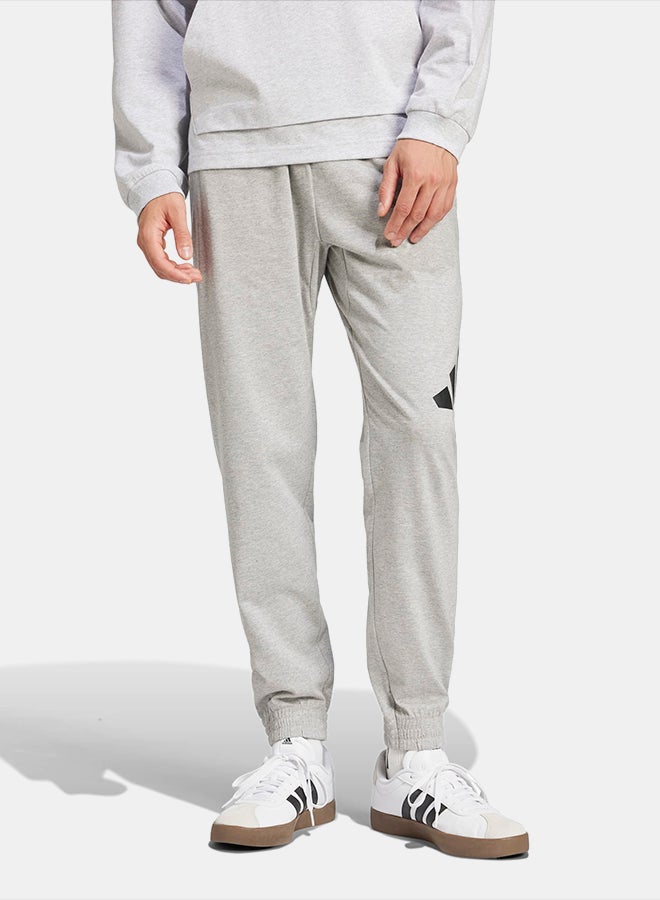 Adidas Essentials Big Logo Single Jersey Joggers - Image 1