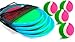 Jalunth Ball Catch Set Games Toss Paddle Pool Beach Toys Back Yard Outdoor Games Backyard Throw Sticky Set Age 3 4 5 6 7 8 9 10 11 12 Years Old Boys Girls Kids Adults Family Easter Gifts Azure - Image 3