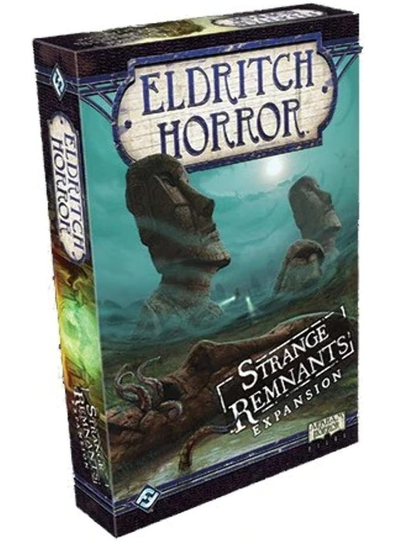 Fantasy Flight Games Eldritch Horror Strange Remnants Board Game EXPANSION | Mystery Game | Cooperative Board Game for Adults and Family | Ages 14+ | 1-8 Players | Avg. Playtime 2-4 Hours | Made by Fantasy Flight Games 