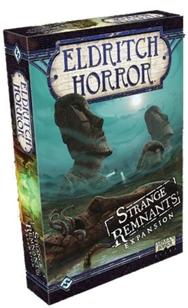 Eldritch Horror Strange Remnants Board Game EXPANSION - Unearth Secrets, Battle Ancient Evils! Mystery Game for Adults, Ages 14+, 1-8 Players, 2-4 Hour Playtime, Made by Fantasy Flight Games