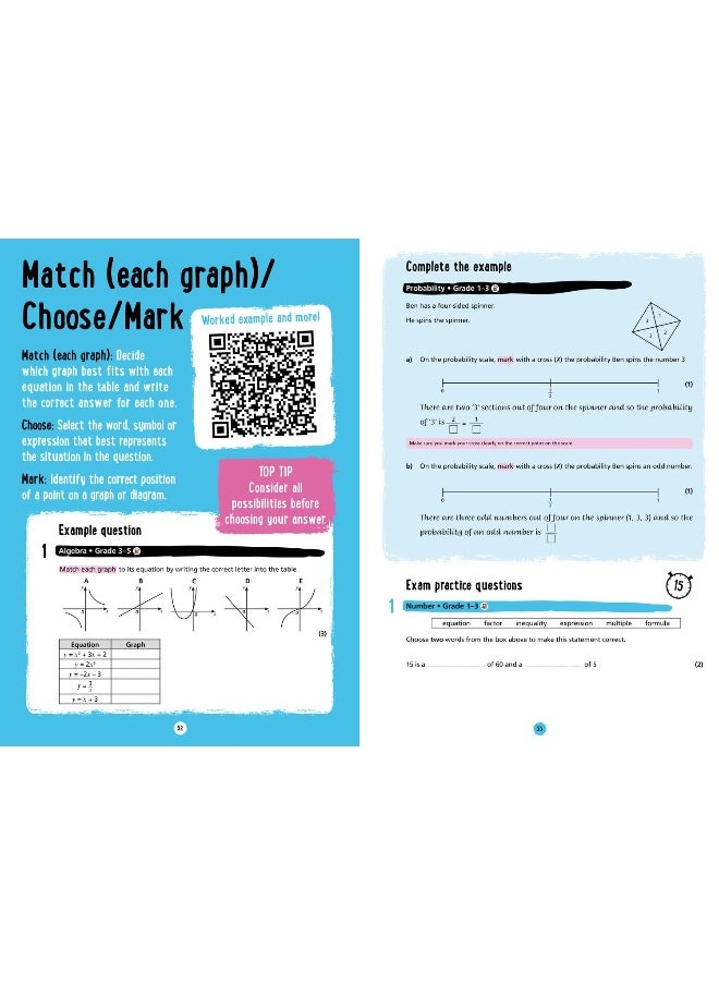 null - Collins Edexcel GCSE 9-1 Maths Foundation Exam Skills and Practice: Ideal for the 2025 and 2026 exams - Image 1