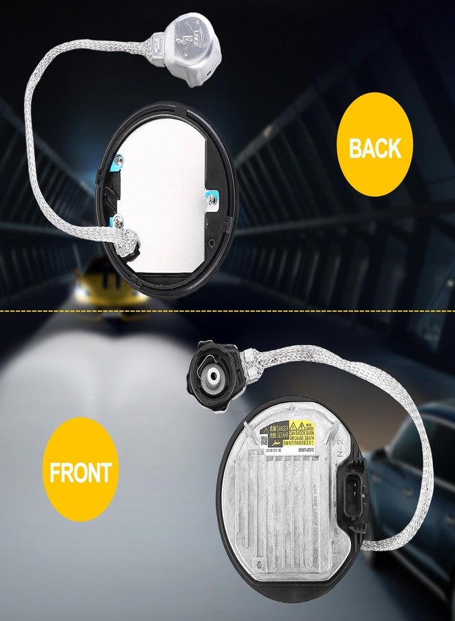 IKASEFU 2pcs Xenon HID Ballast & D4S Bulbs Kit Replacement for Lexus GS/RX/LX 350 450h 570, 350z & 370z Headlights, Replaces OE 8596708020 8110775020 8596775020,Ballast Control Module - Image 4