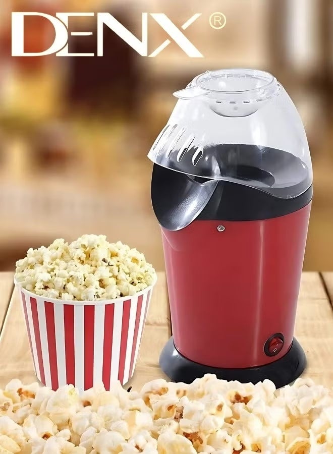 Denx Healthy Popcorn Maker, 1100W, Hot Air Operation, Oil-Free, Model DX2089 - Image 3